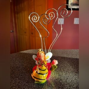 Whimsical Princess Fairy Wire Photo Holder